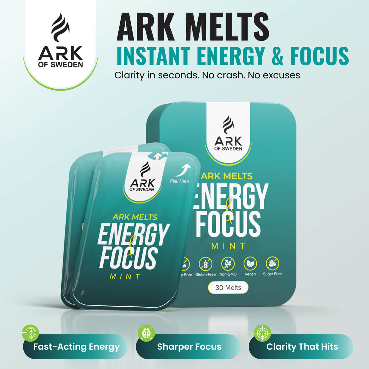 ARK Melts - Instant Energy & Focus