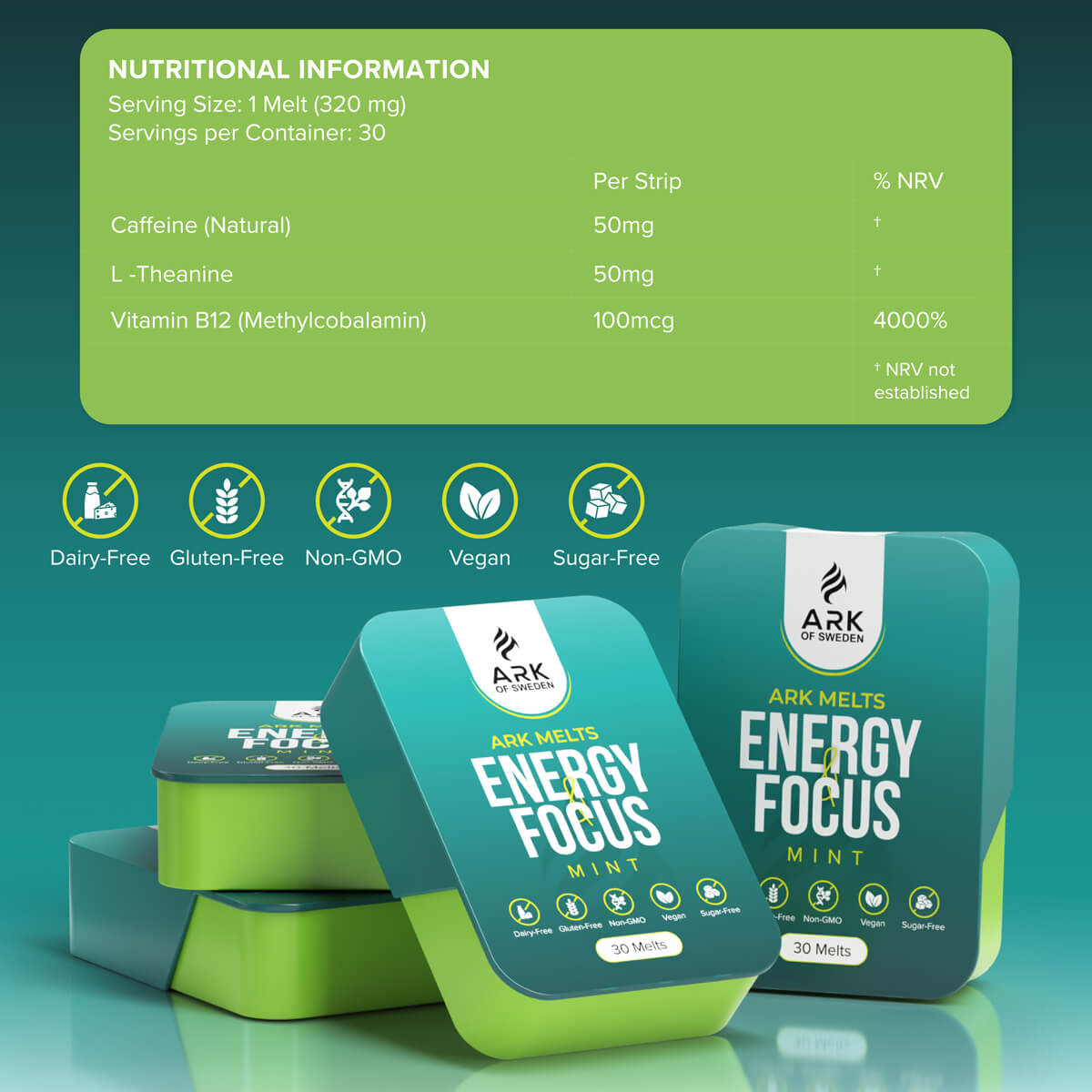 ARK Melts - Instant Energy & Focus