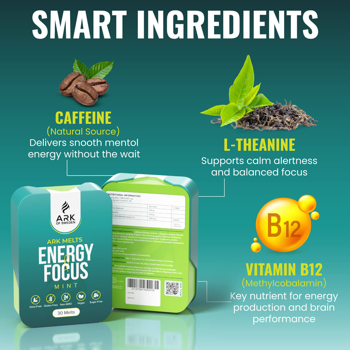 ARK Melts - Instant Energy & Focus