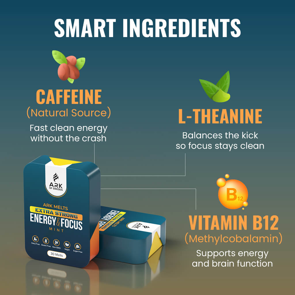 ARK Melts - Instant Focus & Energy Extra Strong