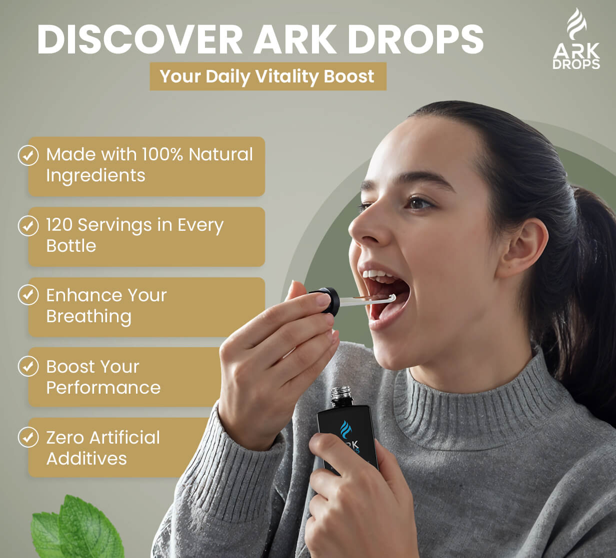 ARK Drops - Breathe & Focus Formula