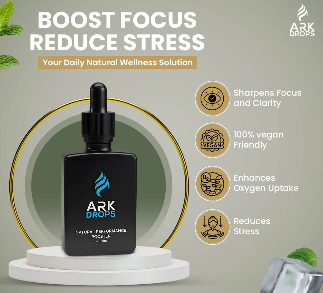 ARK Drops - Natural performance package