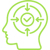 Color cut icon
